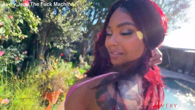 Anal Queen takes a BBC in POV Outdoor Pound