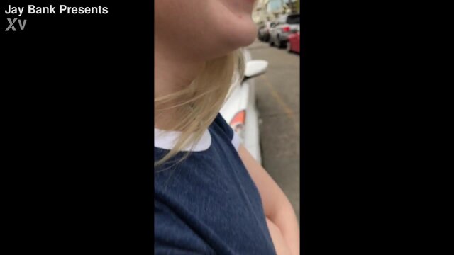 Petite blonde Lily Rader shows off her round backside and narrow snatch in this