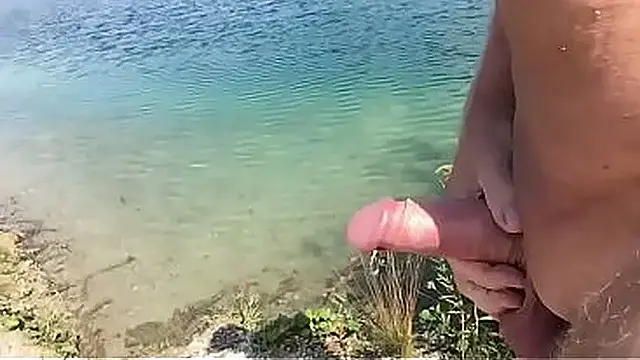 outdoor cumshot
