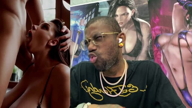 Amateur giant-breasted hot mom fully-throats shaft while snug petite petite gets