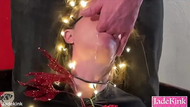 Evil carnival POV babe takes a huge facial cumshot 