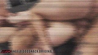 Five guys control her totally, DP, DAP, peeing, and cum swallowing, intense group sex