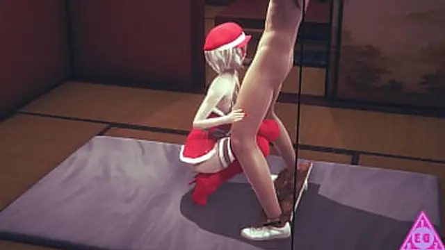 Dirty Hentai Gameplay: Blowjob &mdash;  Handjob &mdash;  Cumshot Action