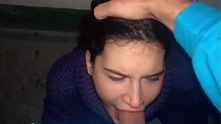 Guy's Brutal Deepthroat Ravages Girl's Pussy🌮️ Before Unleashing Vile Cumshot Orgasm💦