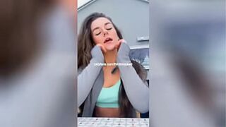 Spilled my seed in a TikTok moment *cum shot*