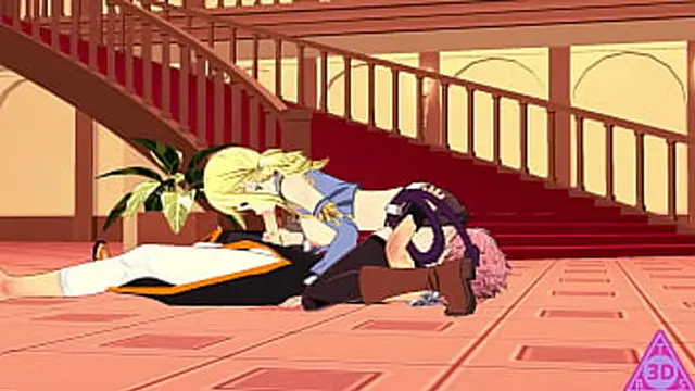 Lucy Natsu Fairy Tail hentai videos blowjob handjob horny and cumshot gameplay porn uncensored    Thereal3dstories  