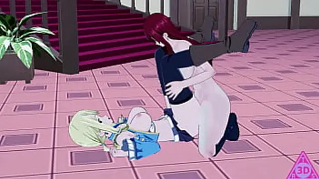 Lucy Elsa Fairy Tail hentai videos blowjob handjob horny and cumshot gameplay porn uncensored    Thereal3dstories  